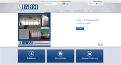 Desktop Screenshot of iabm.de