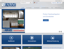 Tablet Screenshot of iabm.de